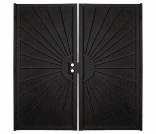 welded double sunburst Storm screen security doors sunburtbk